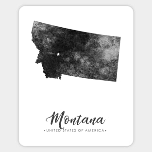 Montana state map Sticker